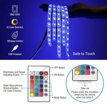 3M RGB LED Strip Lights, LED Mood Lights (1 Set)